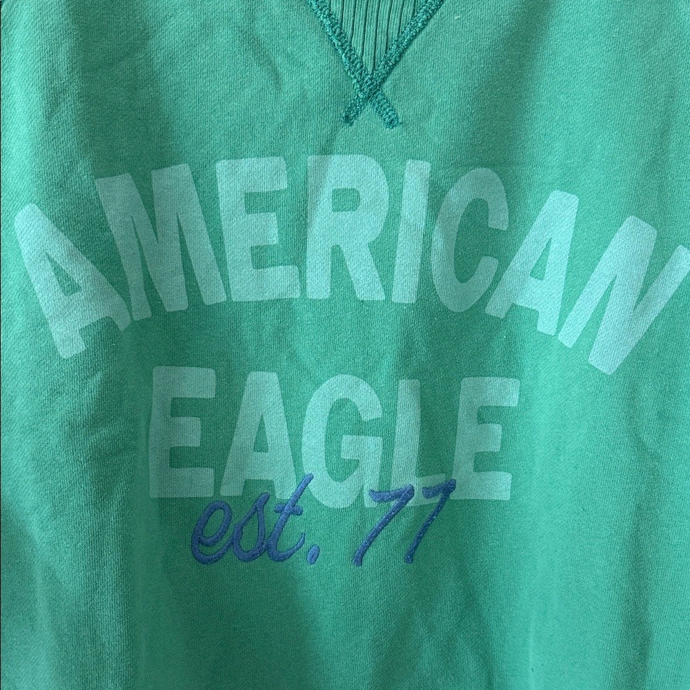 American Eagle Outfitters green Crew Neck Sweater - Picture 5 of 7
